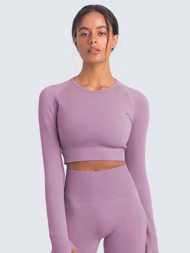 Crop Top Sport Moulant | Yogaova