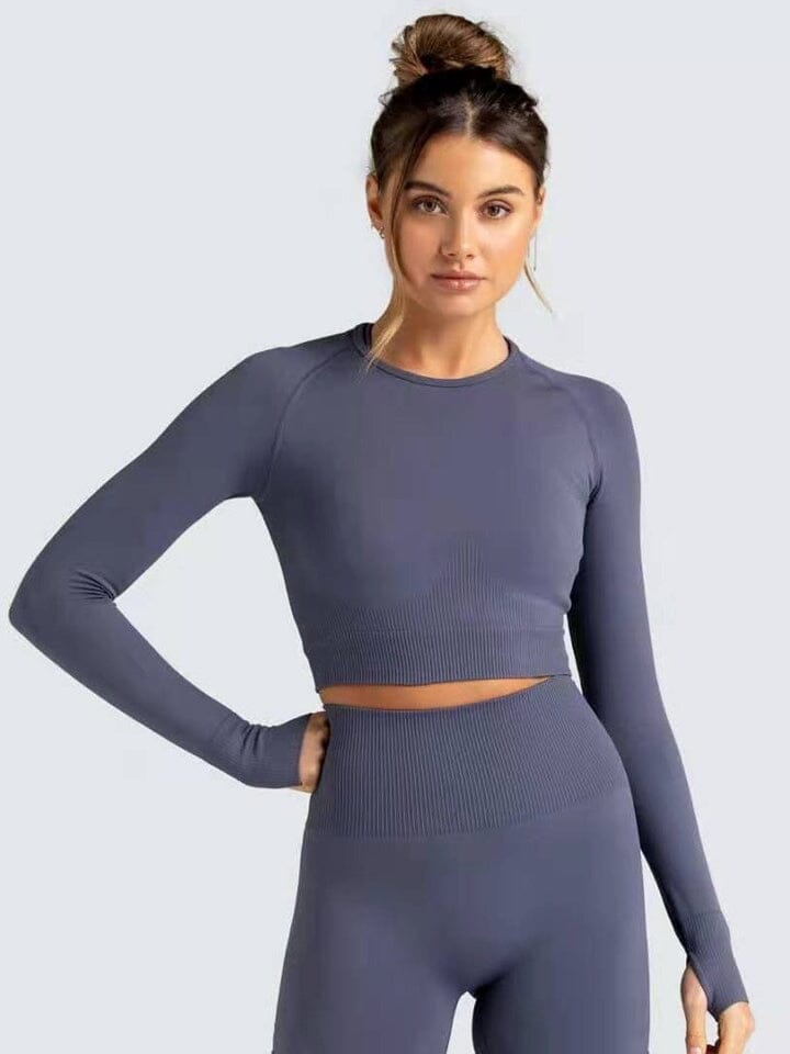 Crop Top Sport Moulant | Yogaova