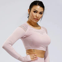 Crop Top Sport Respirant | Yogaova