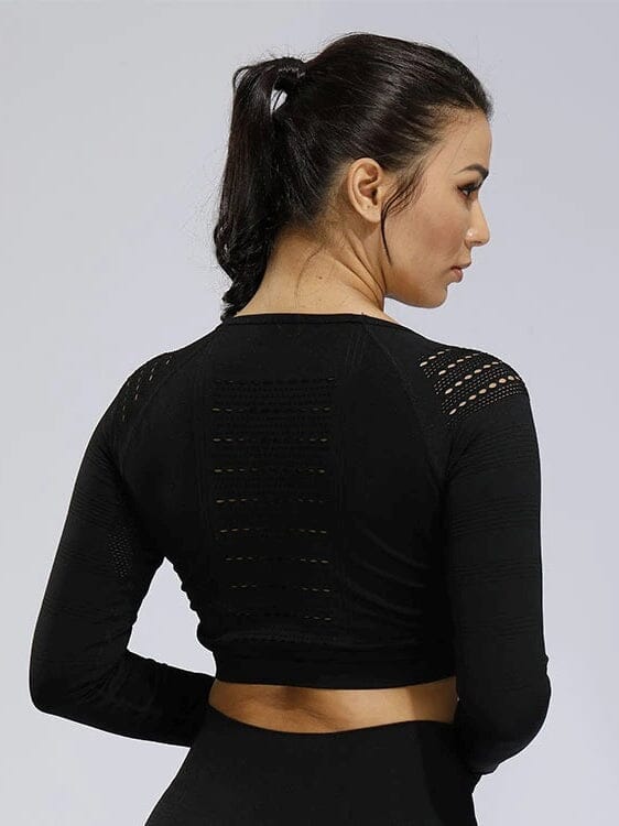Crop Top Sport Respirant | Yogaova