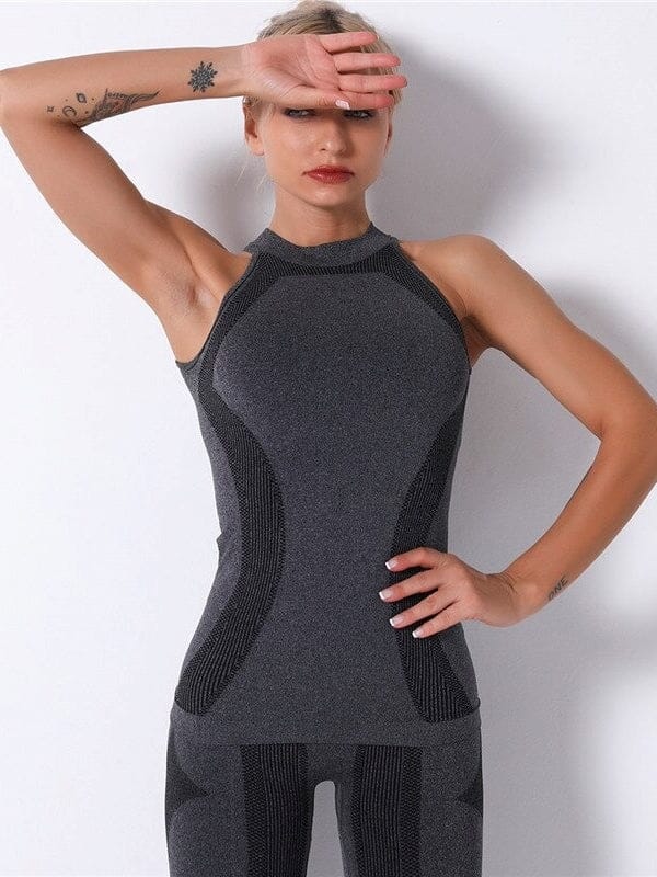 Débardeur Sport Sans Couture, KindyFit | Yogaova