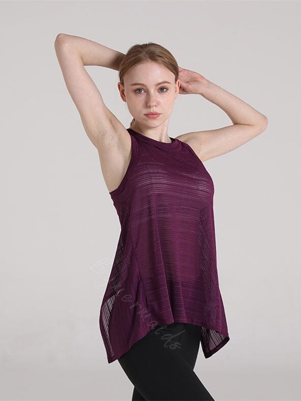 Débardeur Sport Transparent | Yogaova