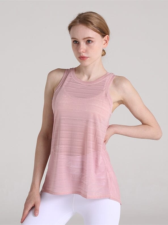 Débardeur Sport Transparent | Yogaova