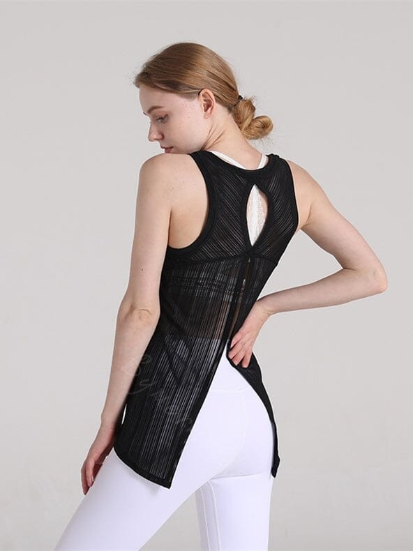 Débardeur Sport Transparent | Yogaova
