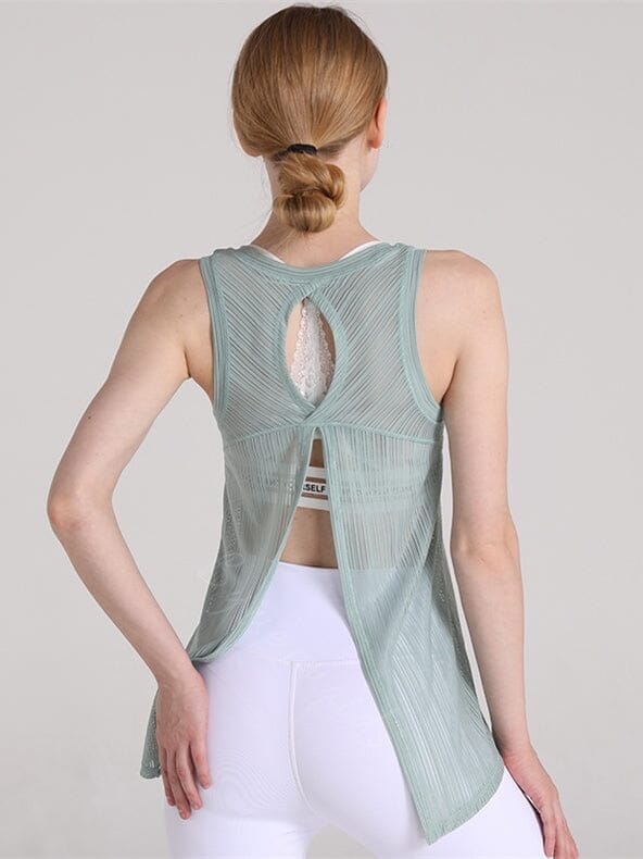 Débardeur Sport Transparent | Yogaova