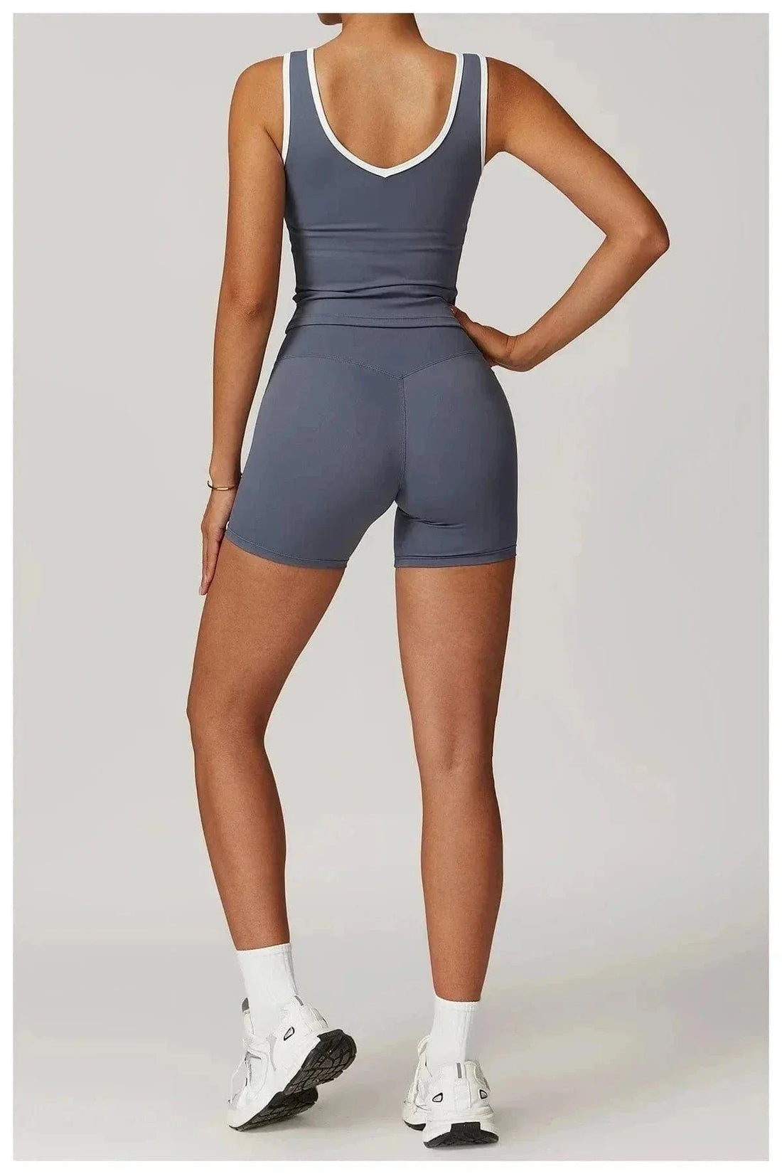 Ensemble 2 Pièces Combinaison de Fitness Yoga