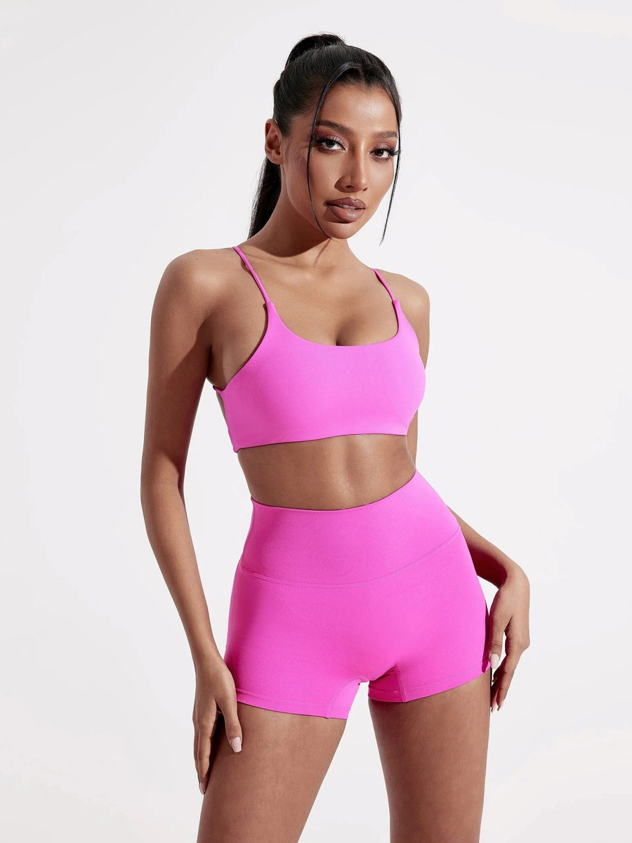 Ensemble de Sport Short et Brassière Athlex | Yogaova