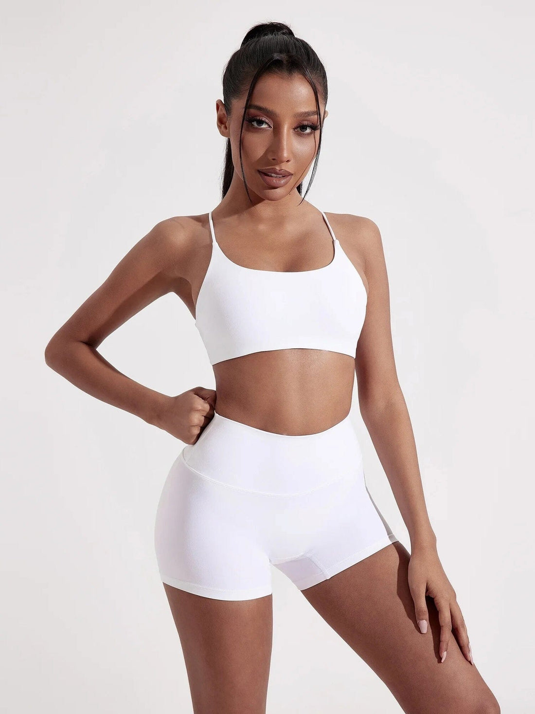 Ensemble de Sport Short et Brassière Athlex | Yogaova