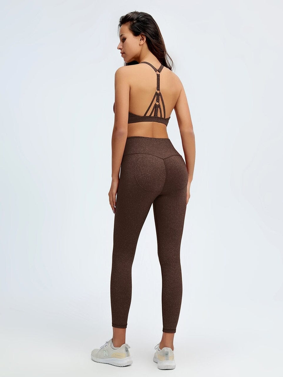 Ensemble Fitness, Legging et Soutien-Gorge | Yogaova