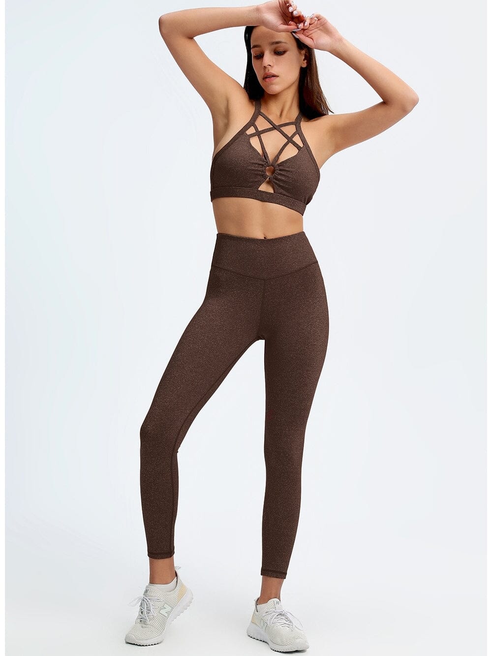 Ensemble Fitness, Legging et Soutien-Gorge | Yogaova