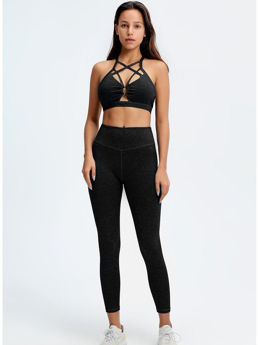 Ensemble Fitness, Legging et Soutien-Gorge | Yogaova