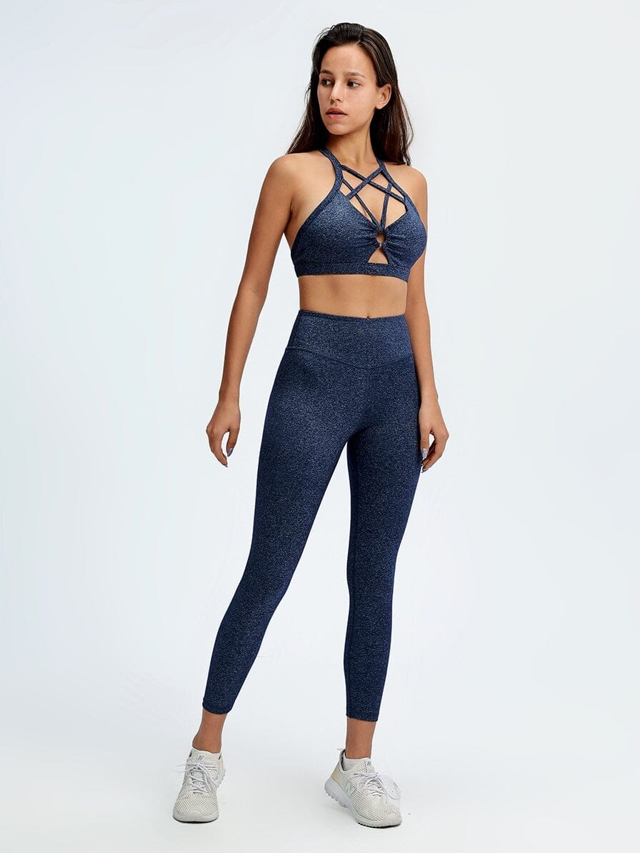 Ensemble Fitness, Legging et Soutien-Gorge | Yogaova