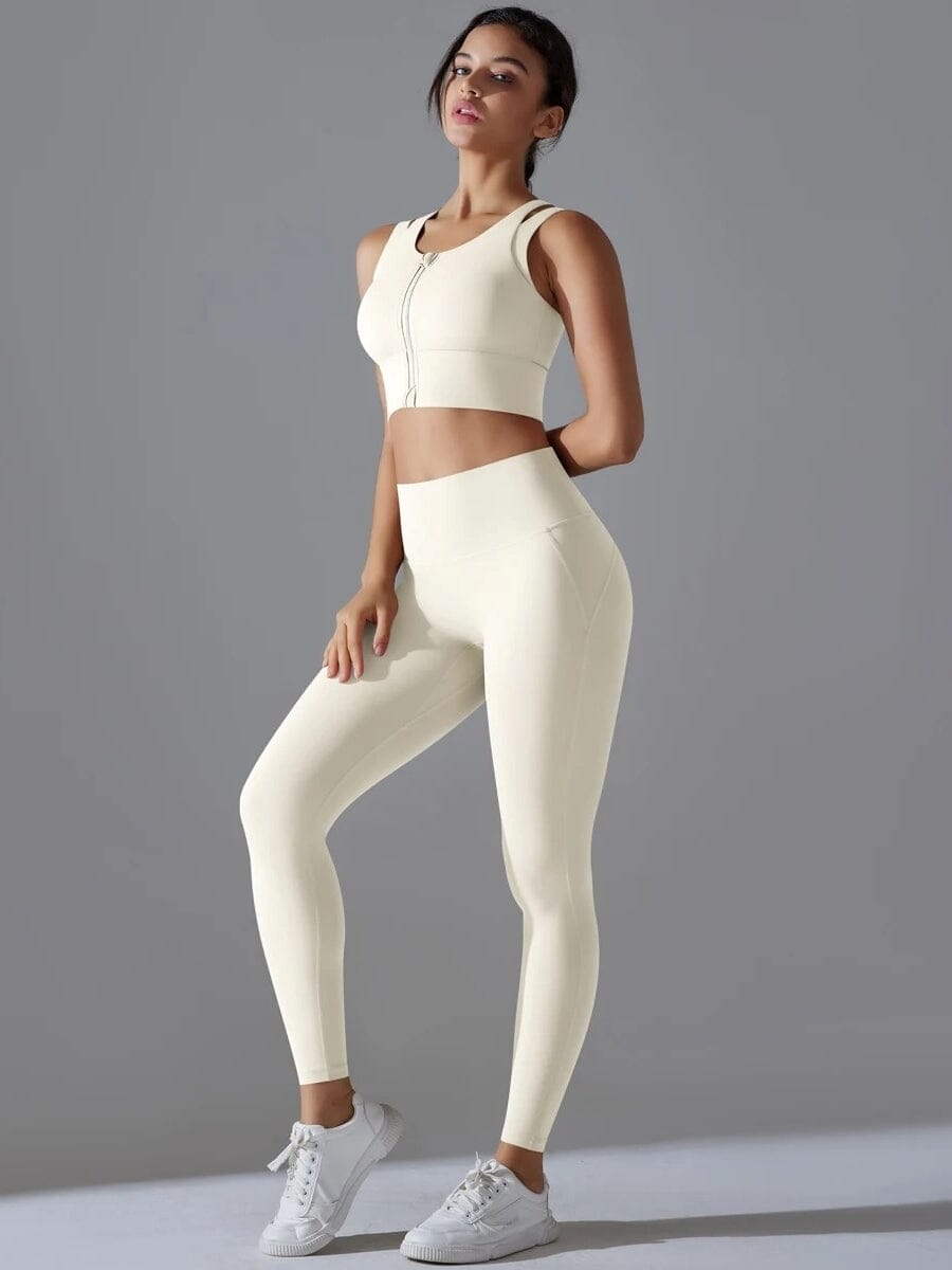 Ensemble Legging Brassière Maintien Fort - Suprem | Yogaova