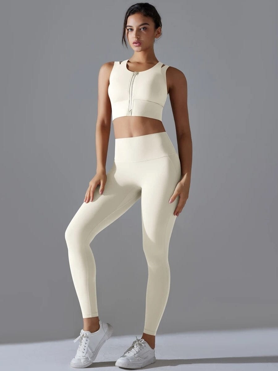 Ensemble Legging Brassière Maintien Fort - Suprem | Yogaova
