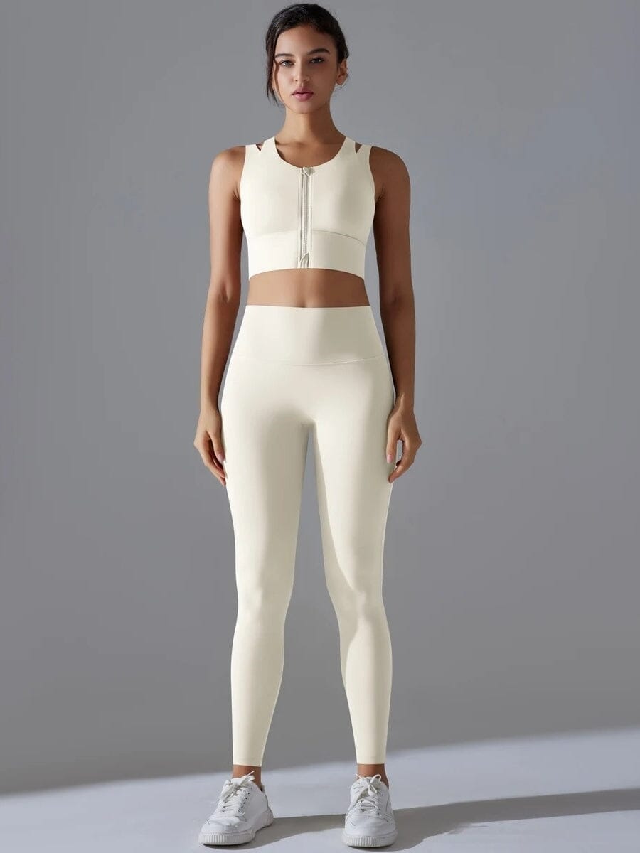 Ensemble Legging Brassière Maintien Fort - Suprem | Yogaova