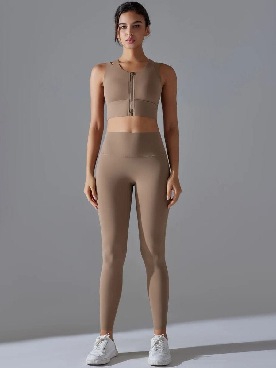 Ensemble Legging Brassière Maintien Fort - Suprem | Yogaova