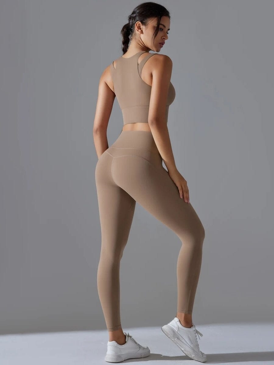 Ensemble Legging Brassière Maintien Fort - Suprem | Yogaova