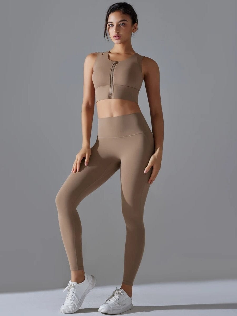 Ensemble Legging Brassière Maintien Fort - Suprem | Yogaova