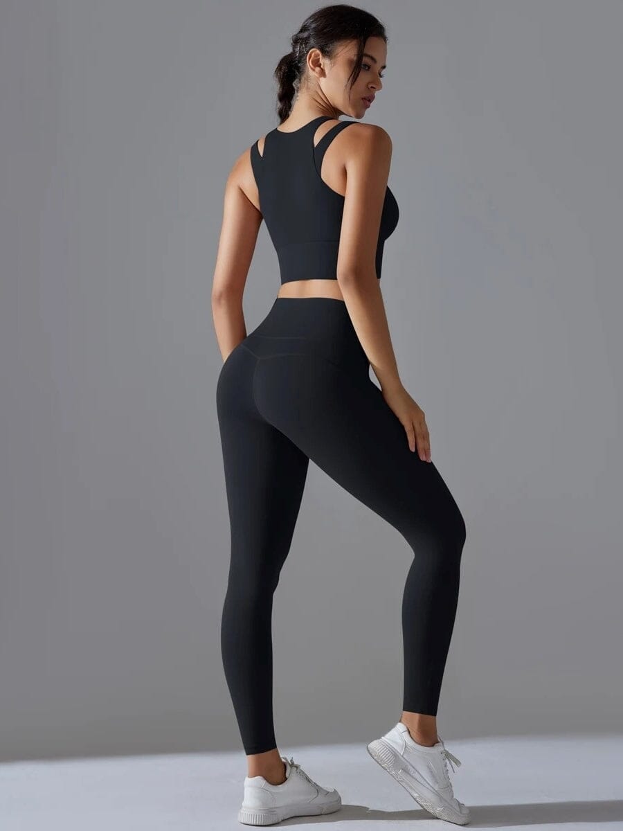 Ensemble Legging Brassière Maintien Fort - Suprem | Yogaova