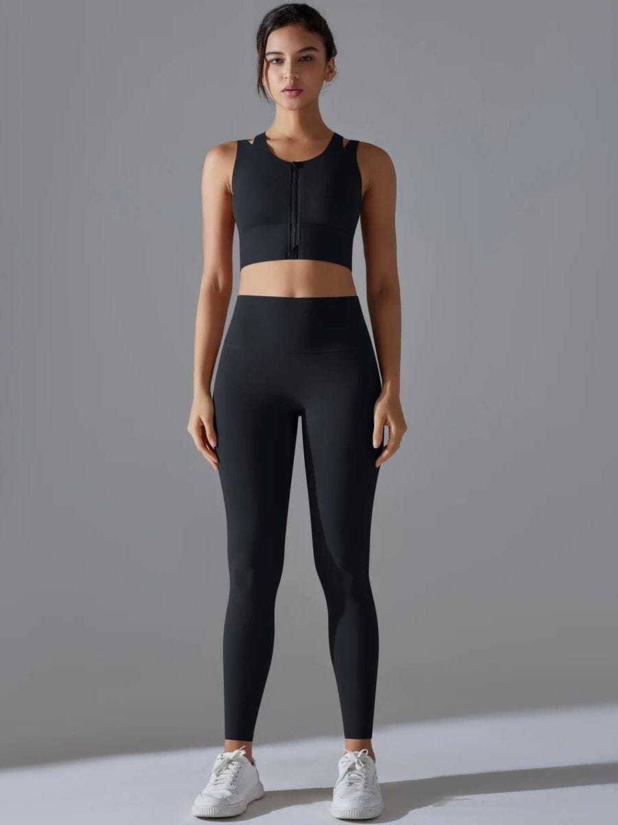 Ensemble Legging Brassière Maintien Fort - Suprem | Yogaova