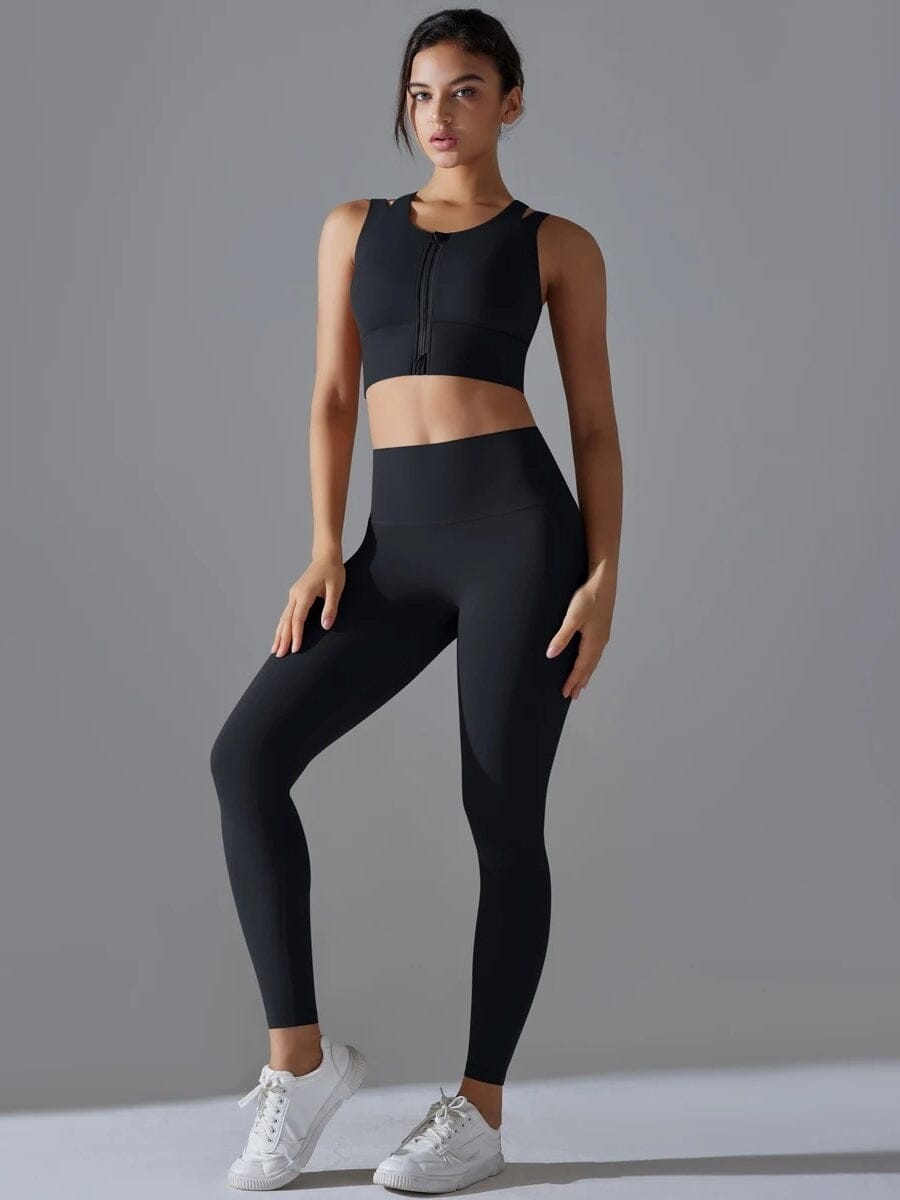 Ensemble Legging Brassière Maintien Fort - Suprem | Yogaova