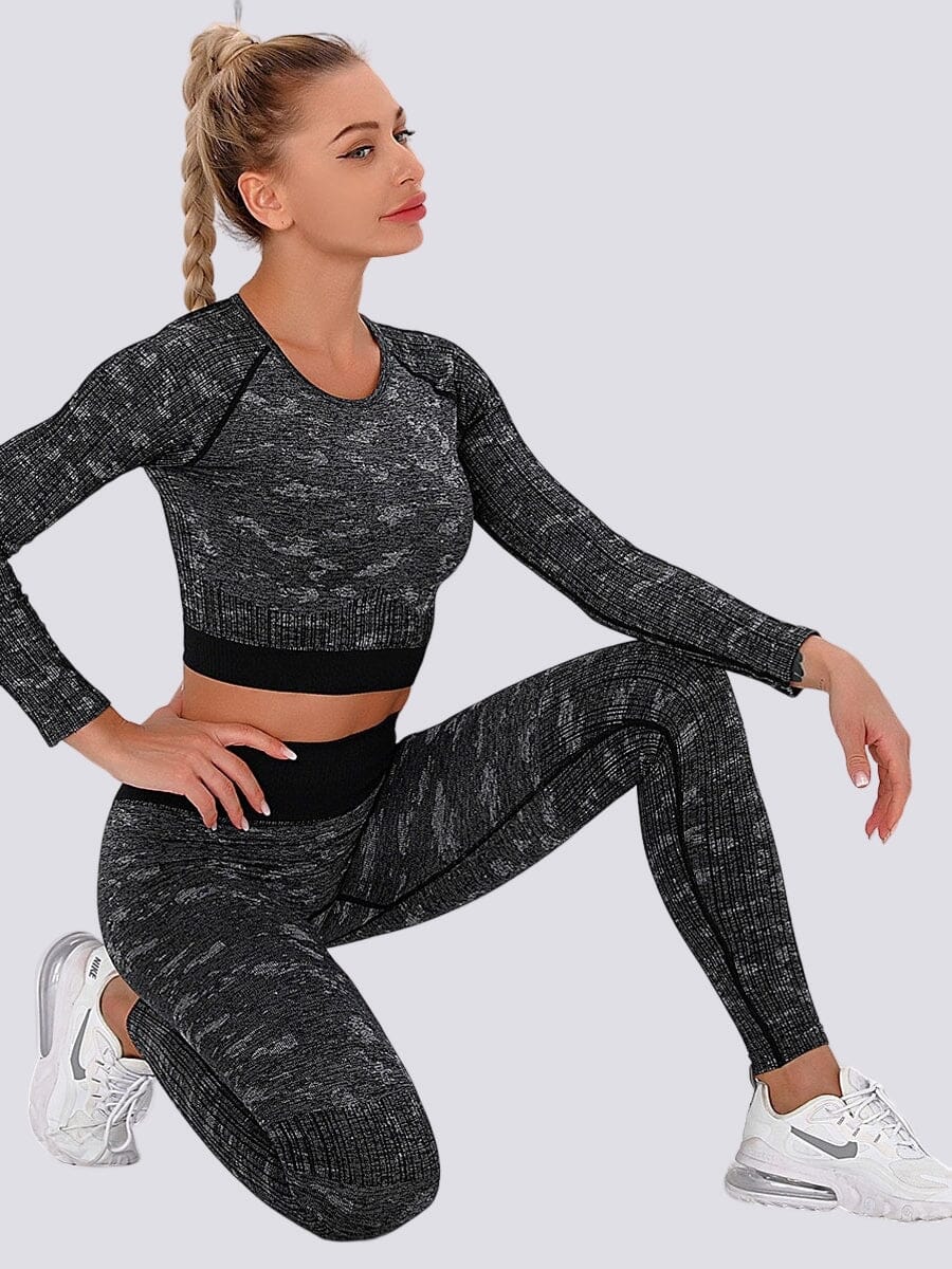 Ensemble Legging et Crop Top - Sport | Yogaova