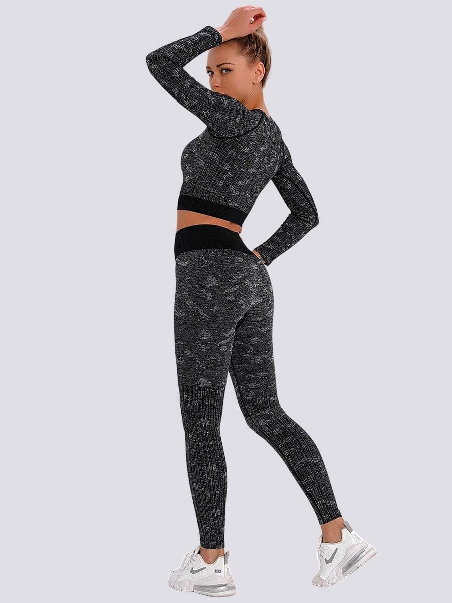 Ensemble Legging et Crop Top - Sport | Yogaova