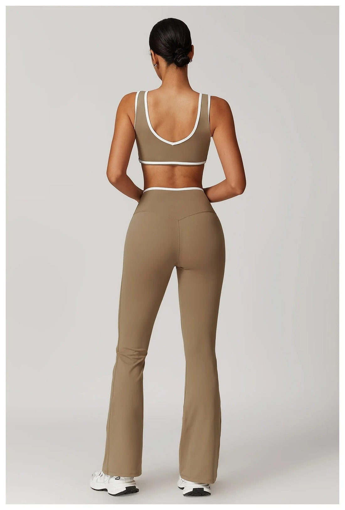 Ensemble Legging Évasé et Brassière - Modelant | Yogaova