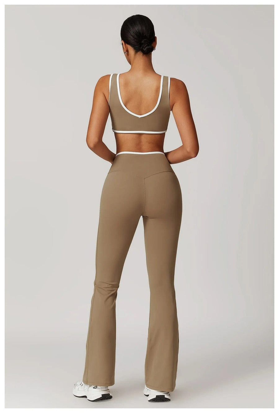 Ensemble Legging Évasé et Brassière - Modelant | Yogaova