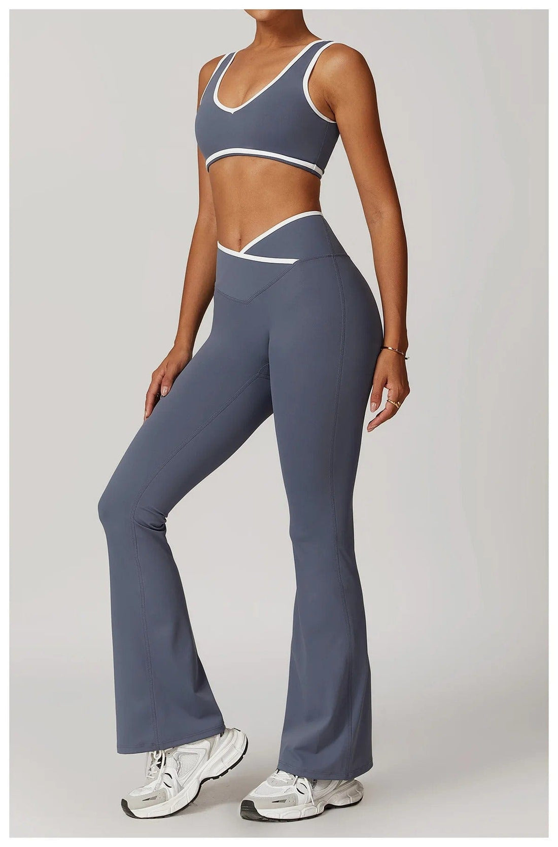Ensemble Legging Évasé et Brassière - Modelant | Yogaova