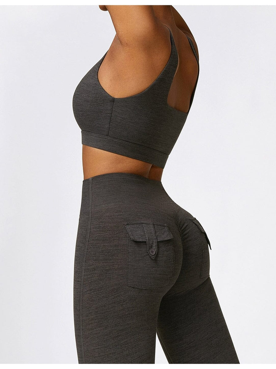 Ensemble Legging Sport Sculptant - Joséphine | Yogaova
