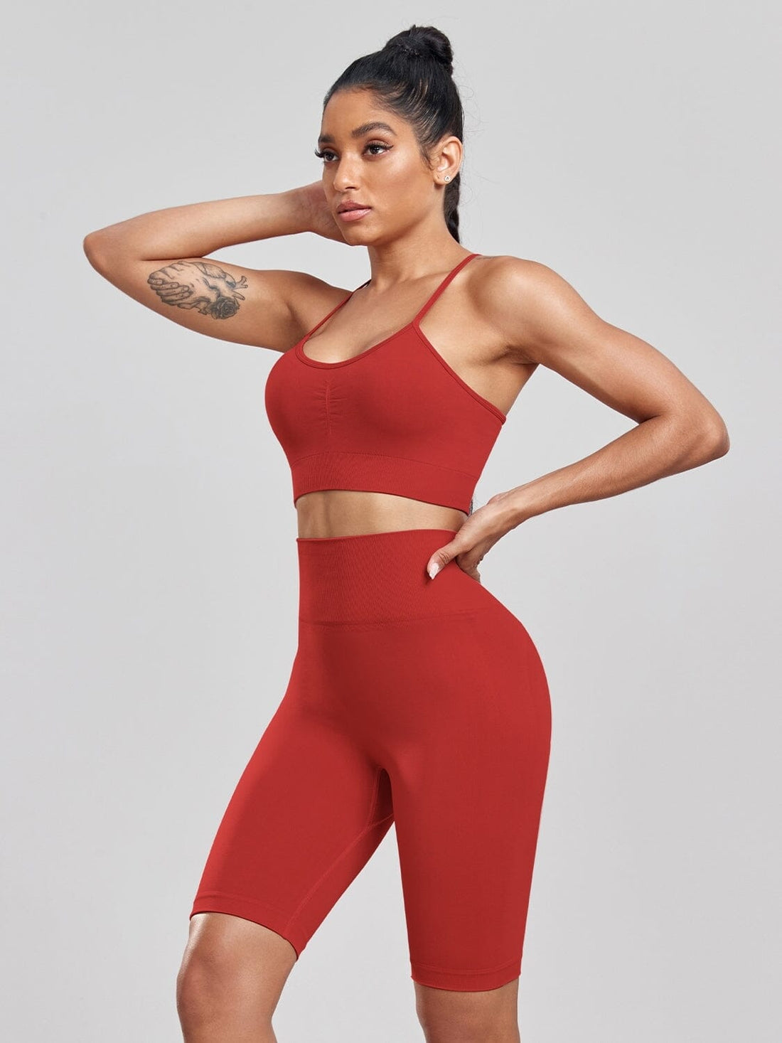Ensemble Push Up, Sport Short Long | Yogaova