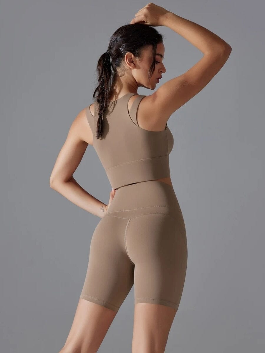 Ensemble Short  Brassière Maintien Fort - Suprem | Yogaova