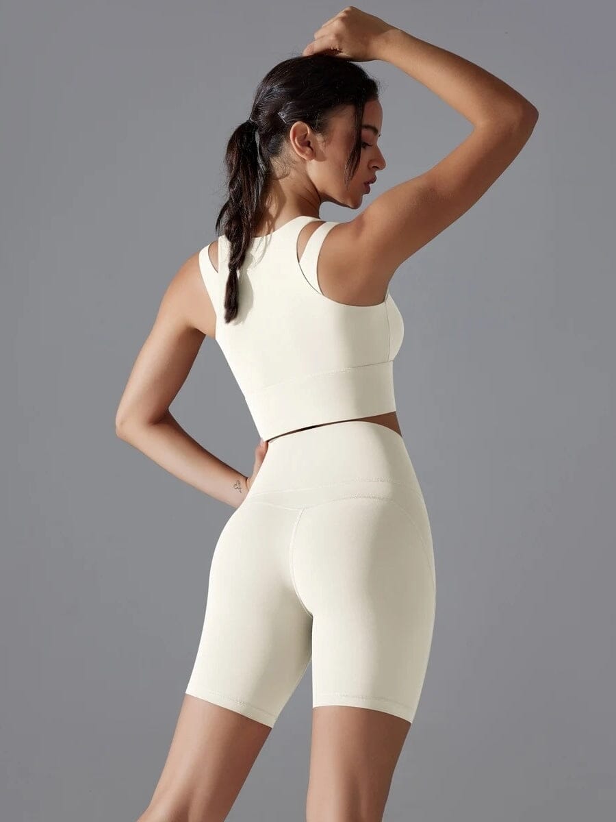 Ensemble Short  Brassière Maintien Fort - Suprem | Yogaova