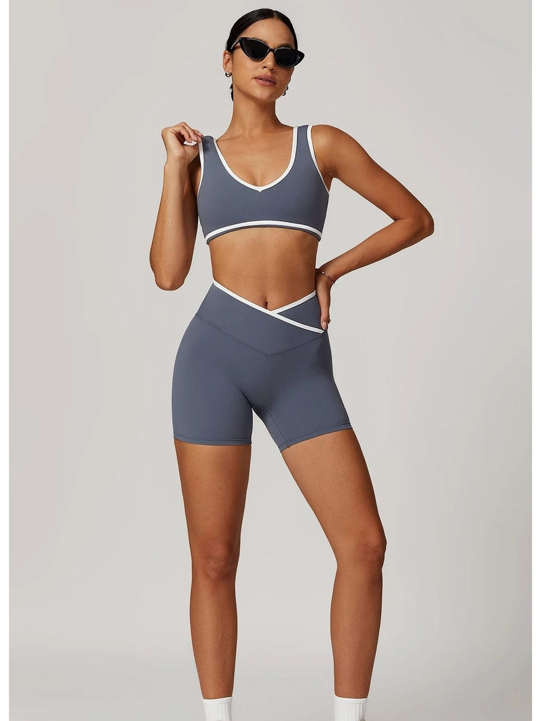 Ensemble Short et Brassière Modelant | Yogaova