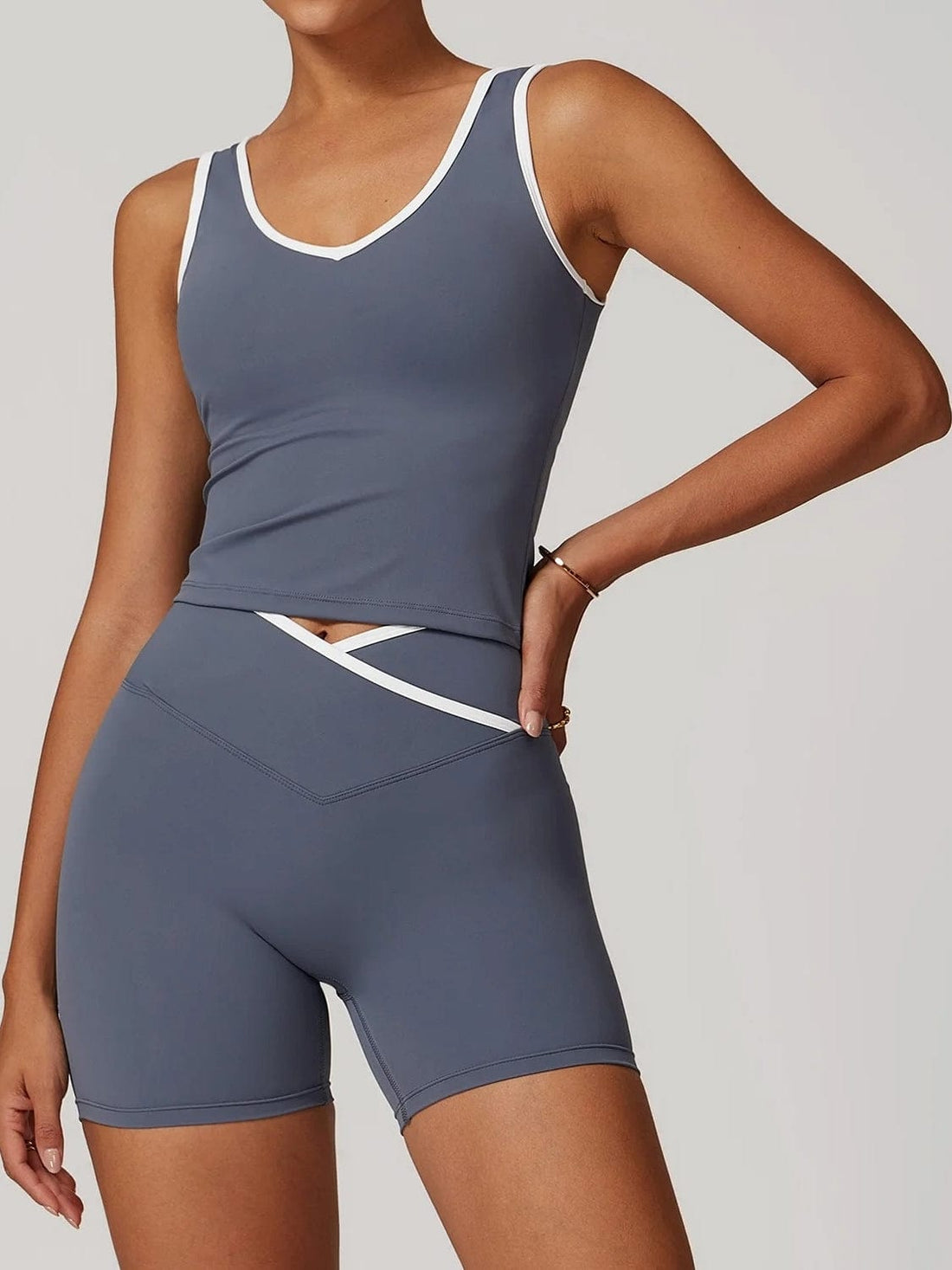 Ensemble Short et Brassière Modelant | Yogaova