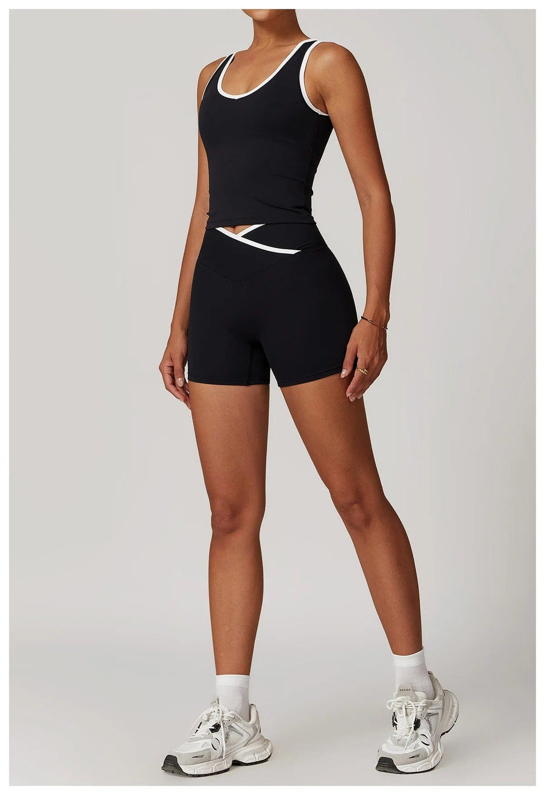 Ensemble Short et Brassière Modelant | Yogaova