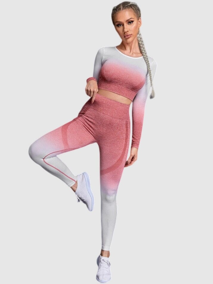 Ensemble Sport Dégradé - QueenFit | Yogaova