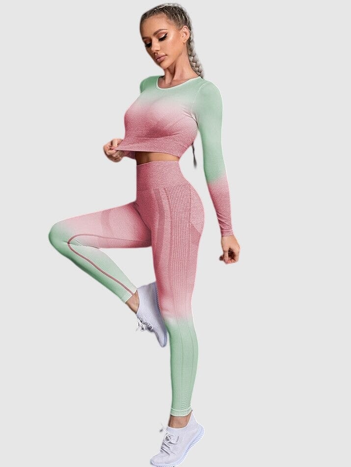 Ensemble Sport Dégradé - QueenFit | Yogaova