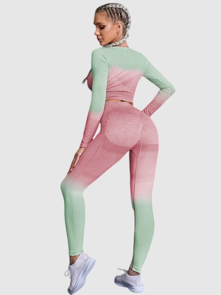 Ensemble Sport Dégradé - QueenFit | Yogaova