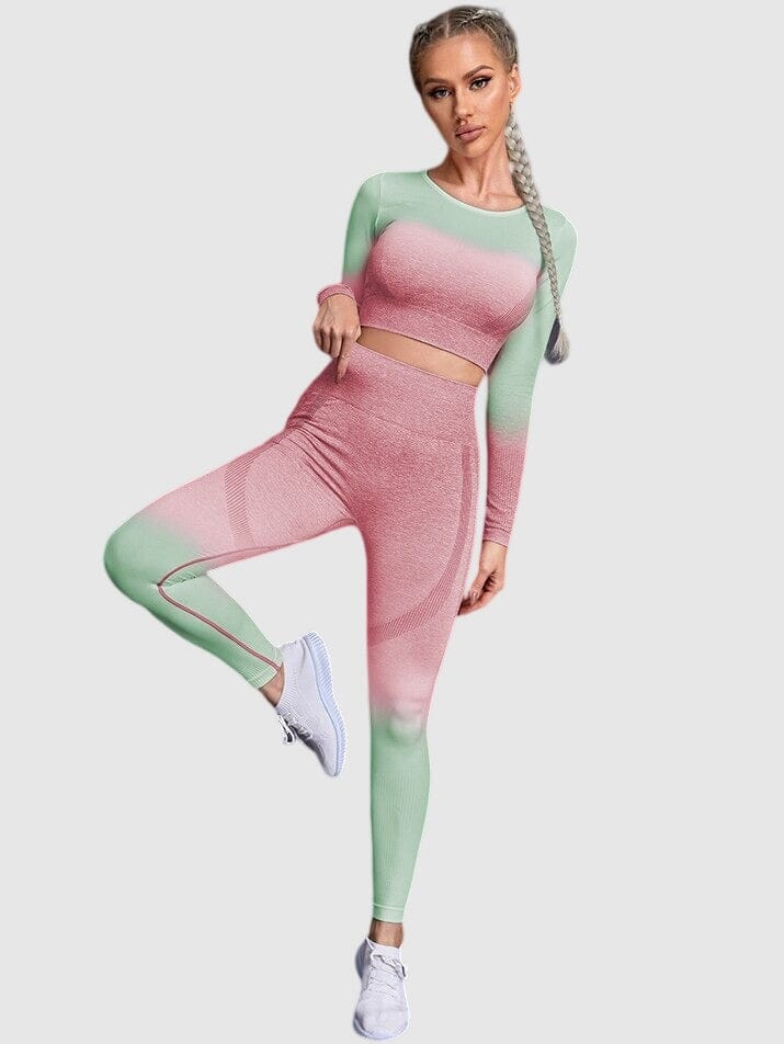Ensemble Sport Dégradé - QueenFit | Yogaova