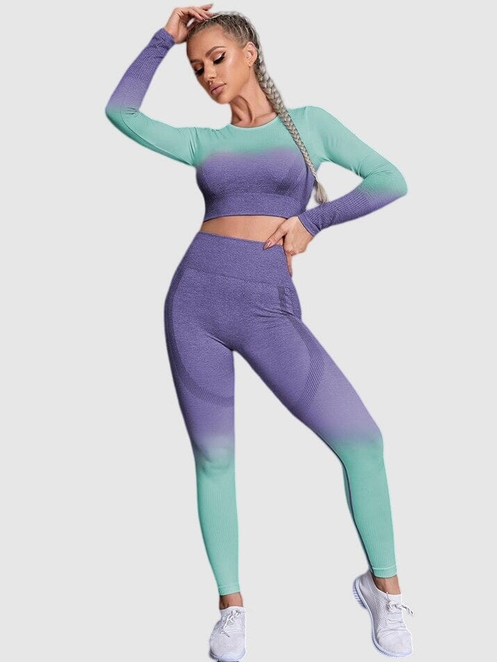 Ensemble Sport Dégradé - QueenFit | Yogaova
