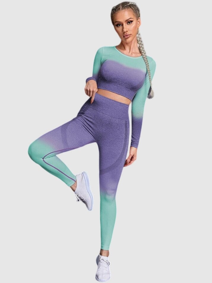 Ensemble Sport Dégradé - QueenFit | Yogaova