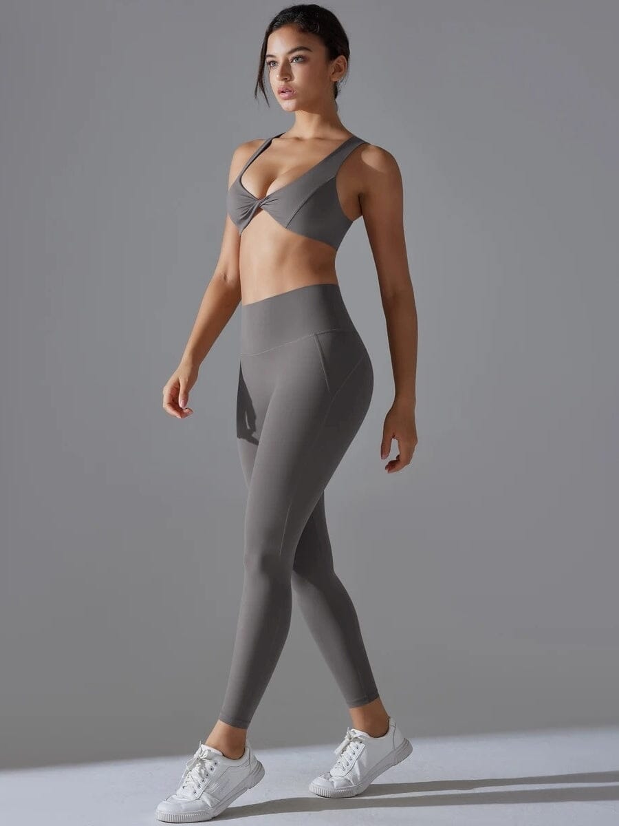 Ensemble Sport Épure Active - Legging et Soutien-Gorge Sport | Yogaova