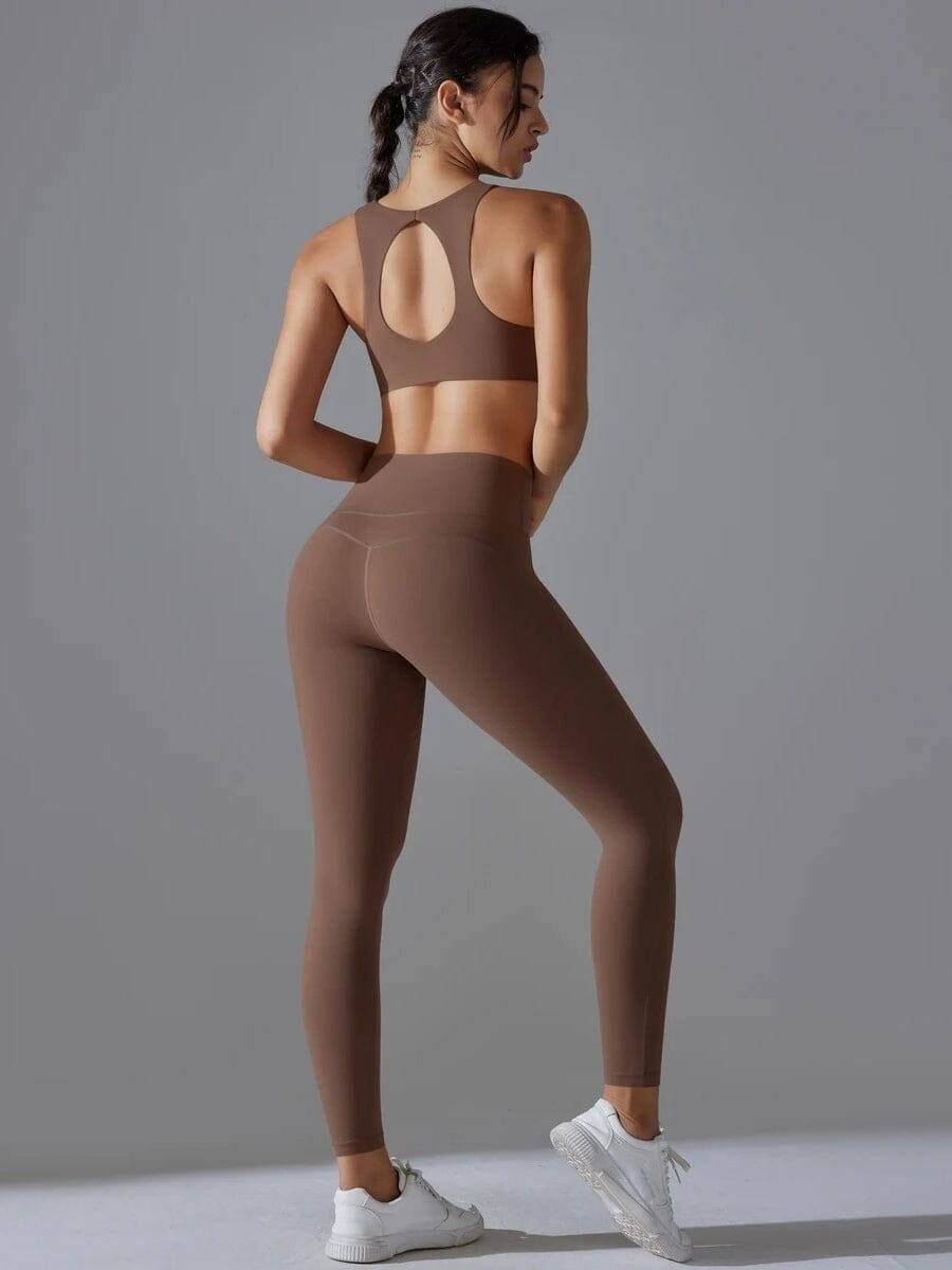 Ensemble Sport Épure Active - Legging et Soutien-Gorge Sport | Yogaova