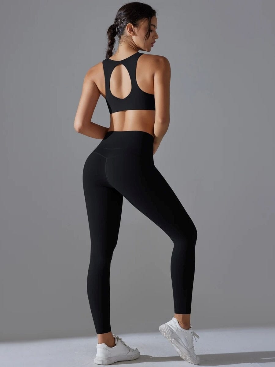 Ensemble Sport Épure Active - Legging et Soutien-Gorge Sport | Yogaova
