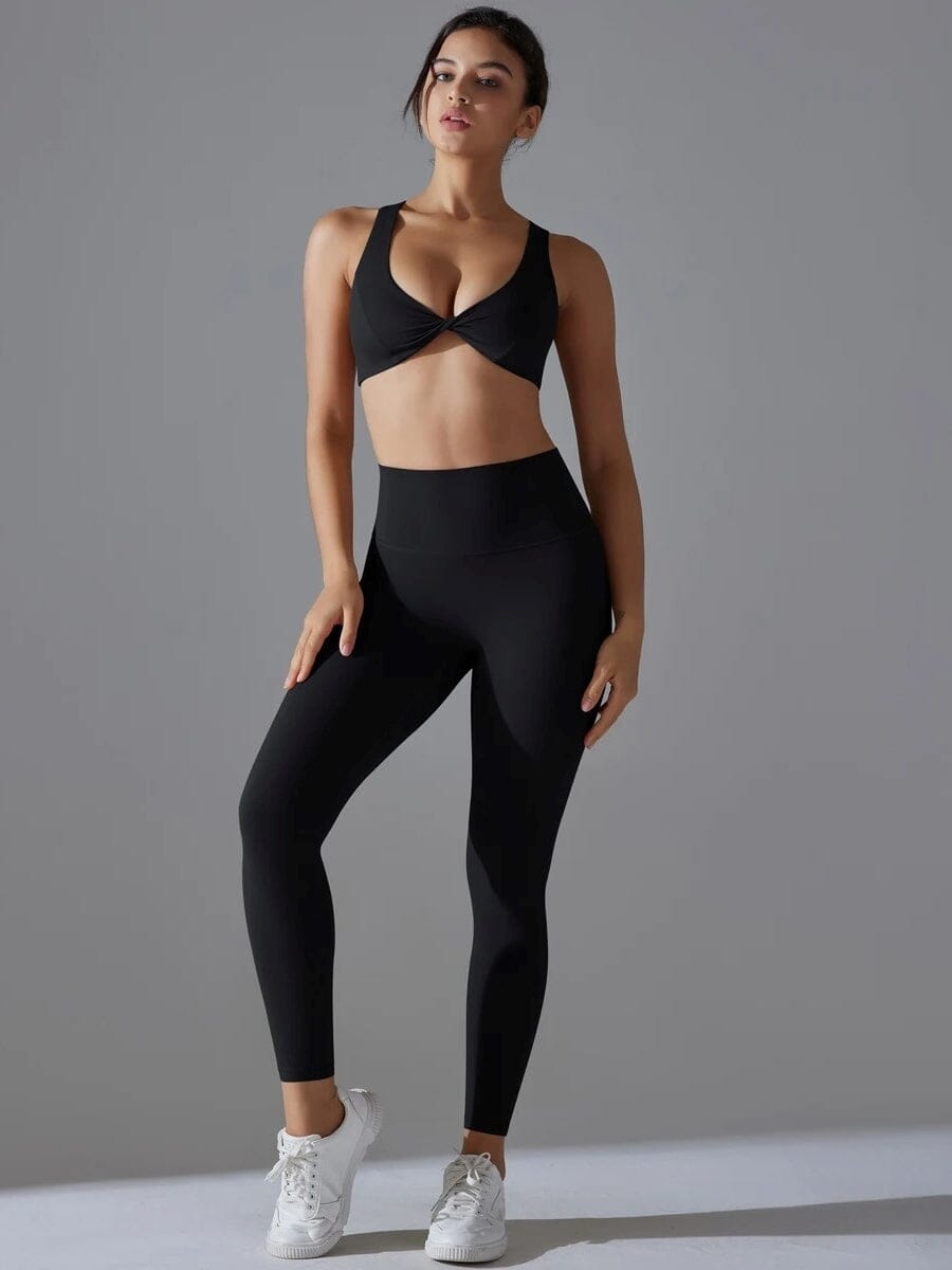 Ensemble Sport Épure Active - Legging et Soutien-Gorge Sport | Yogaova