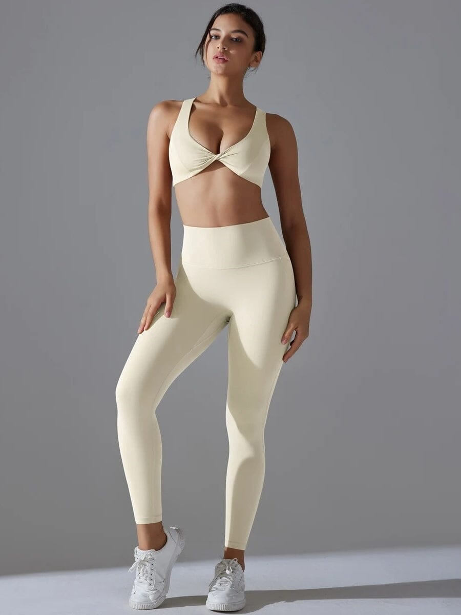 Ensemble Sport Épure Active - Legging et Soutien-Gorge Sport | Yogaova