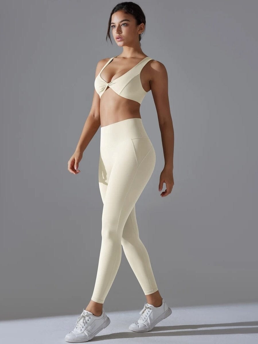 Ensemble Sport Épure Active - Legging et Soutien-Gorge Sport | Yogaova