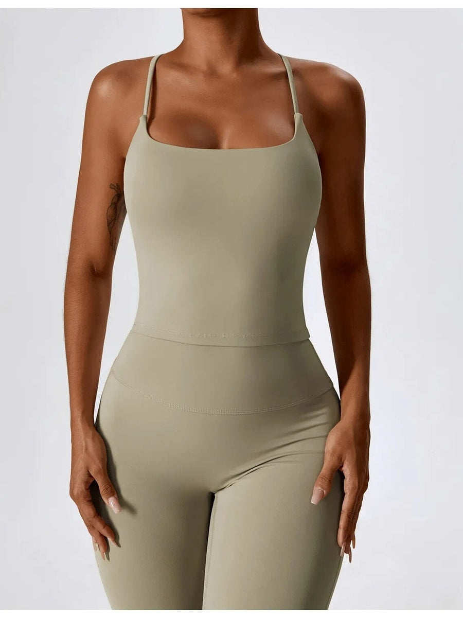 Ensemble Sport Évasé Push Up | Yogaova